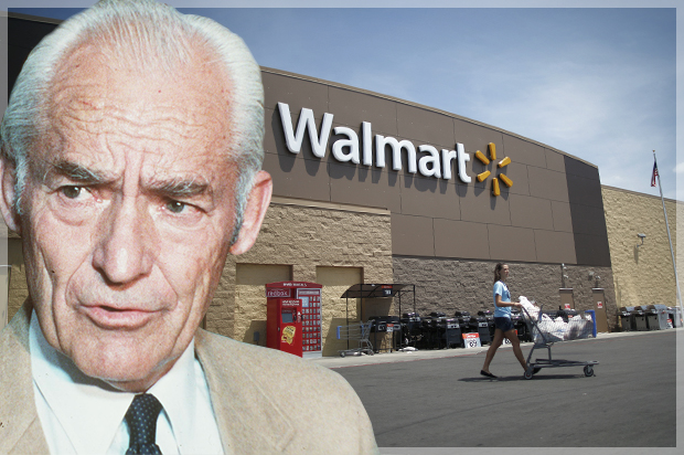 A Walmart store, that was destroyed by a tornado and later rebuilt, is seen in Joplin